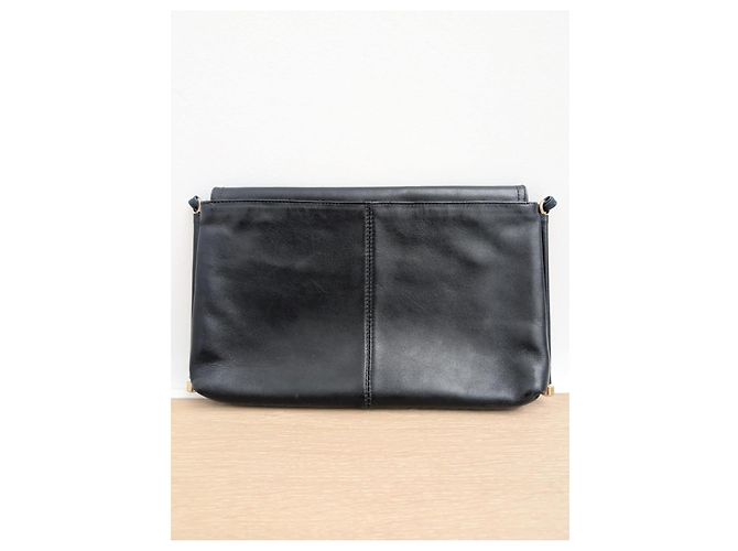Vintage Dior leather bag Navy blue - view 5
