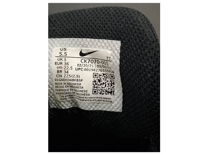 Nike Air Max 95 Sneakers aus schwarzem Polyester - Ansicht 15