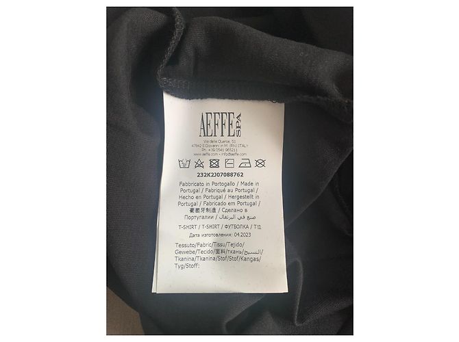Camiseta Moschino Jean de algodón negro con logo Blanco - vista 7