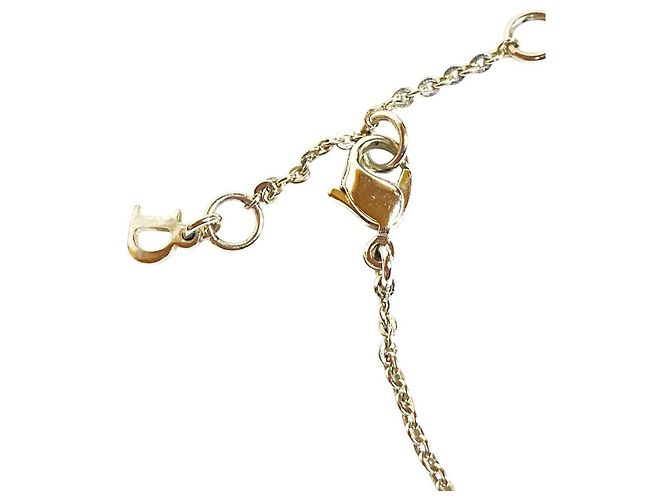 Bracciale Christian Dior Dio(r)evolution in argento con logo in strass - vista 5