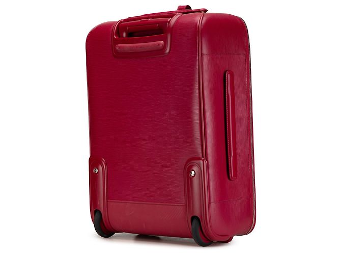 Louis Vuitton Pegase 55 in Epi rosa - vista 2