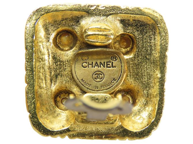 Orecchini a clip placcati oro Chanel D'oro - vista 4