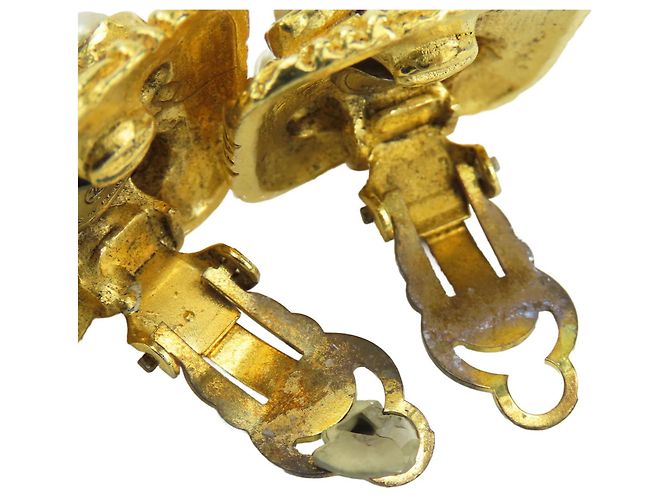 Orecchini a clip placcati oro Chanel D'oro - vista 5