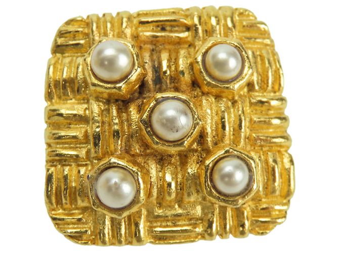 Orecchini a clip placcati oro Chanel D'oro - vista 7