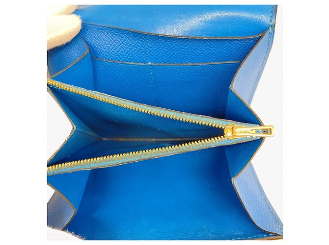 Hermès Cartera Hermes Constance Epsom en Azul Izmir - vista 3