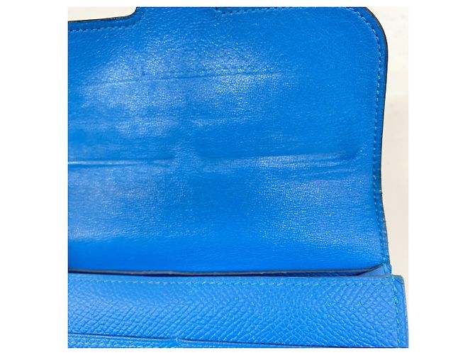 Hermès Cartera Hermes Constance Epsom en Azul Izmir - vista 9