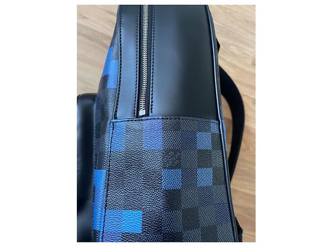 Louis Vuitton Josh Rucksack Limited Edition ( Pixel ) blau - Ansicht 3