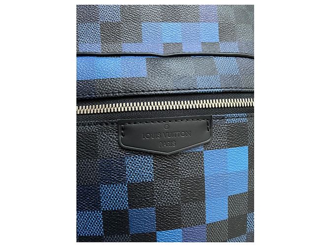 Louis Vuitton Josh Rucksack Limited Edition ( Pixel ) blau - Ansicht 7