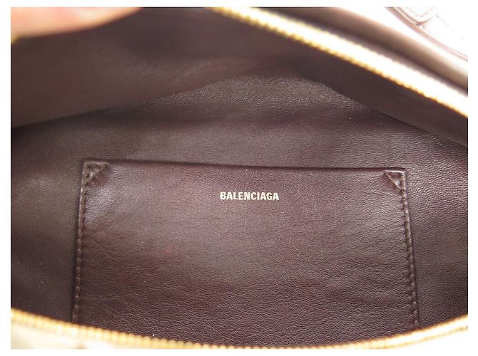 BORSA CINTURA BALENCIAGA SOUVENIR 518163 CANVAS E PELLE - vista 6