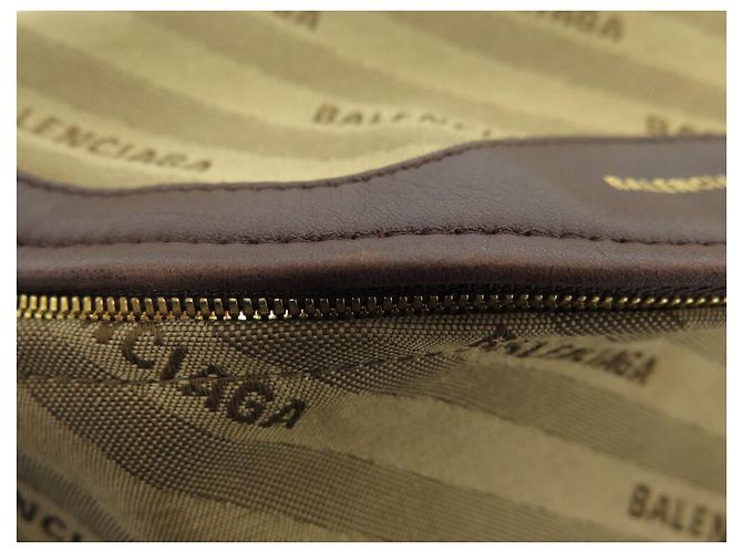 BORSA CINTURA BALENCIAGA SOUVENIR 518163 CANVAS E PELLE - vista 9