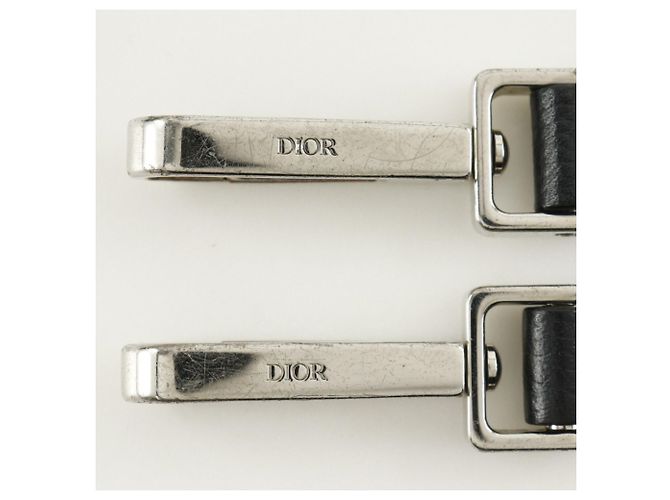 Borsa a mano mini Saddle di Christian Dior Nero - vista 12