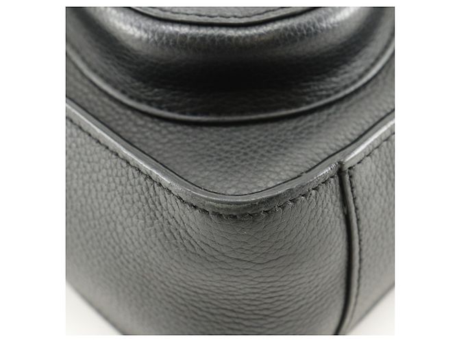 Borsa a mano mini Saddle di Christian Dior Nero - vista 4