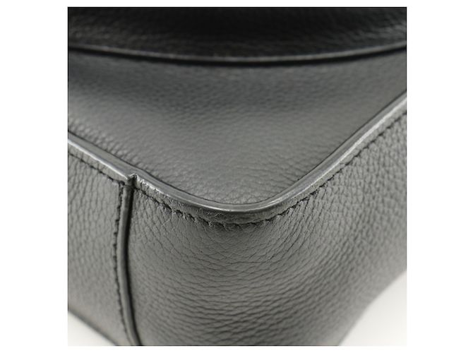Borsa a mano mini Saddle di Christian Dior Nero - vista 5