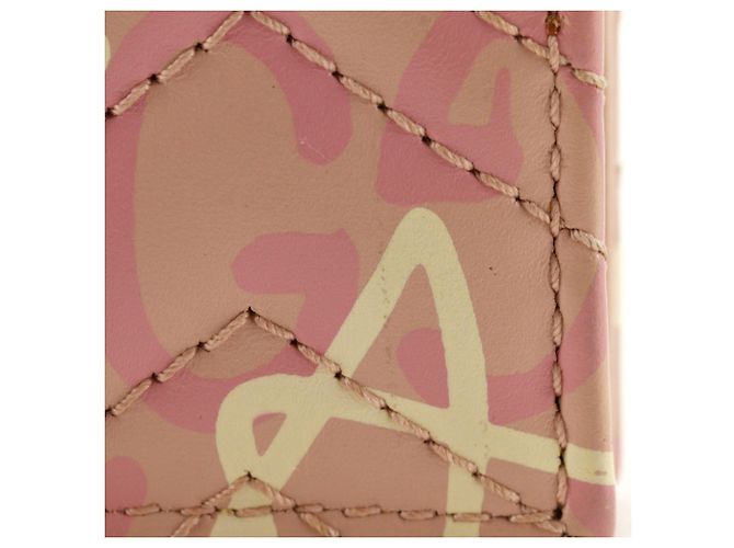 Billetera bi-fold de cuero rosa Gucci - vista 10