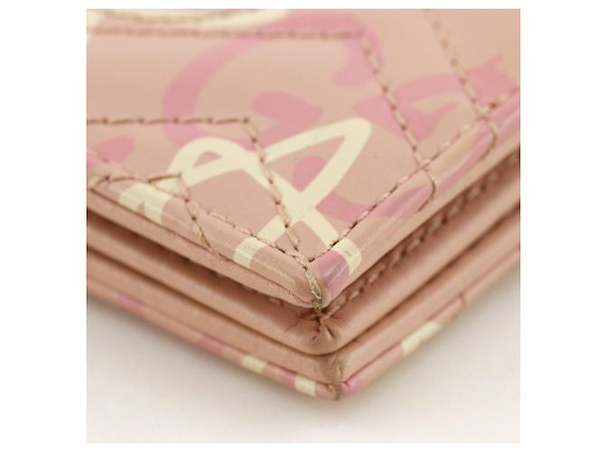 Billetera bi-fold de cuero rosa Gucci - vista 7