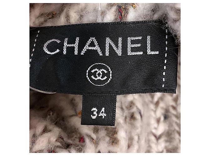 Chanel París / HAMBURG Suéter de Cachemira Multicolor - vista 6