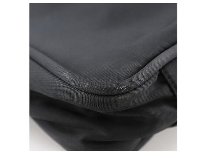 Prada schwarze Nylon-Tote-Tasche - Ansicht 4