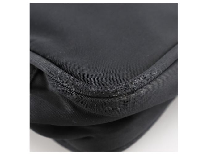Prada schwarze Nylon-Tote-Tasche - Ansicht 5