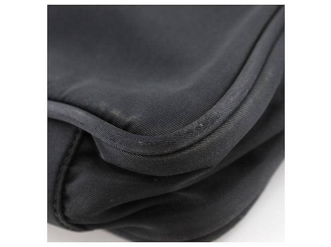 Prada schwarze Nylon-Tote-Tasche - Ansicht 7