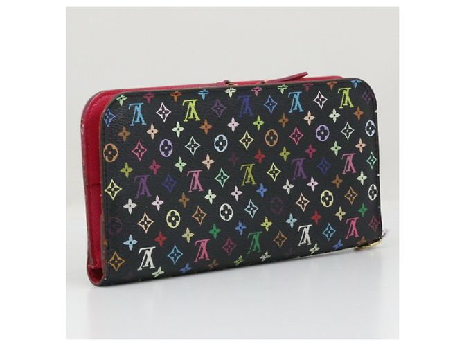 Louis Vuitton Monogram Multicolore Long Wallet Black Pink Red Multiple colors - view 3