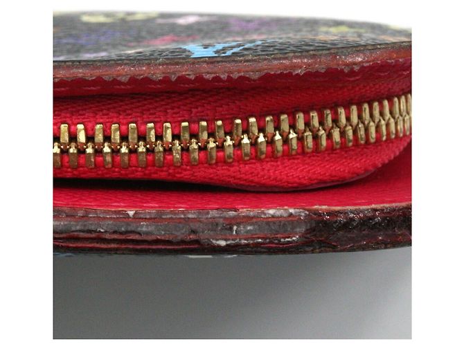 Louis Vuitton Monogram Multicolore Long Wallet Black Pink Red Multiple colors - view 8