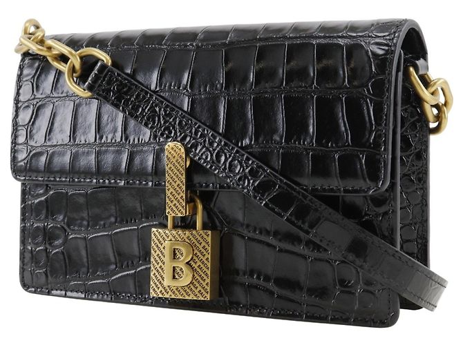 Mini borsa a spalla Balenciaga Nero - vista 2