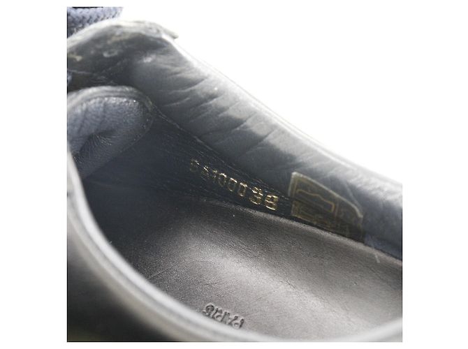 Sneakers in pelle nera Louis Vuitton Nero - vista 9