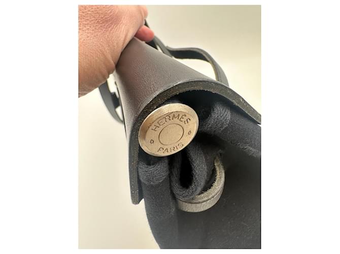 Hermès HERBAG MESSENGER 39 nera Nero - vista 10