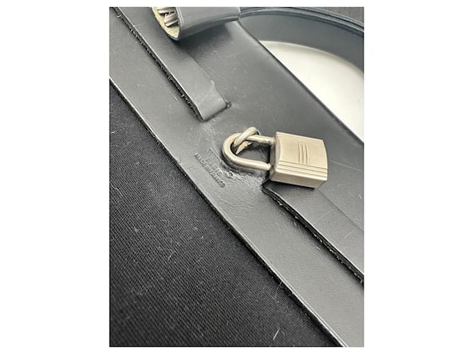 Hermès HERBAG MESSENGER 39 nera Nero - vista 5
