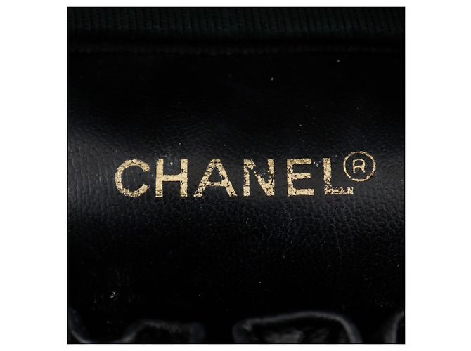 Borsa Vanity in Pelle di Agnello Nera Chanel Nero - vista 16
