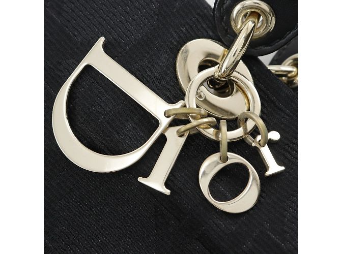 Borsa Tote Canage Christian Dior Nero - vista 17