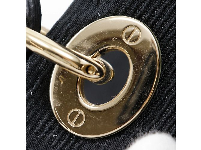 Borsa Tote Canage Christian Dior Nero - vista 18