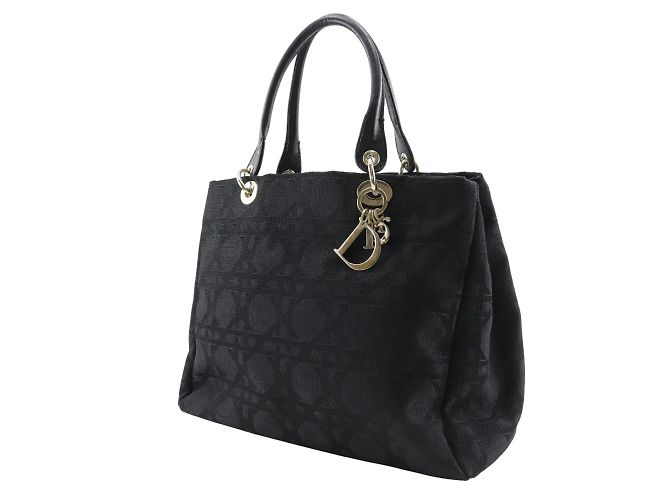 Borsa Tote Canage Christian Dior Nero - vista 2
