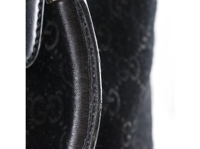 Borsa Tote Gucci GG Shelly Line Nero - vista 9