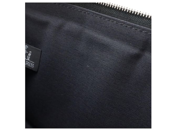 Hermès Hermes Her Line graue Canvas Langbörse Braun - Ansicht 7