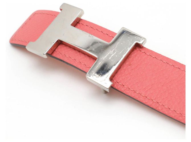 Hermès Mini Constance H Gürtel Pink Orange - Ansicht 4