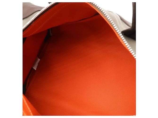 Hermès Borsa per il trasporto di cani Hermes Cachi Marrone scuro - vista 9