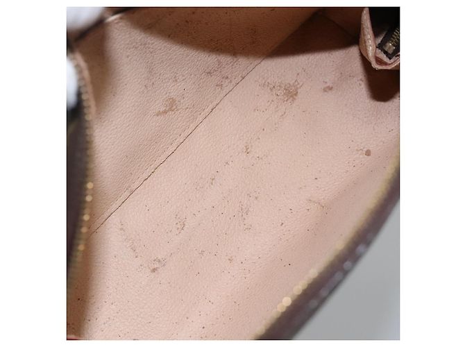 LOUIS VUITTON Pochette Cosmetica Demi Ronde Monogramma M47520 LV Auth BA014 - vista 10