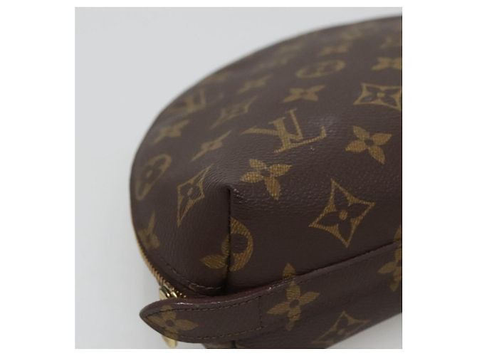 LOUIS VUITTON Pochette Cosmetica Demi Ronde Monogramma M47520 LV Auth BA014 - vista 14