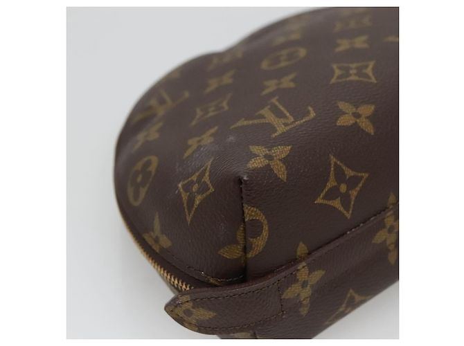 LOUIS VUITTON Pochette Cosmetica Demi Ronde Monogramma M47520 LV Auth BA014 - vista 16