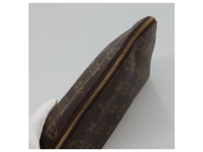 LOUIS VUITTON Pochette Cosmetica Demi Ronde Monogramma M47520 LV Auth BA014 - vista 5
