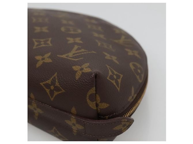 LOUIS VUITTON Pochette Cosmetica Demi Ronde Monogramma M47520 LV Auth BA014 - vista 7