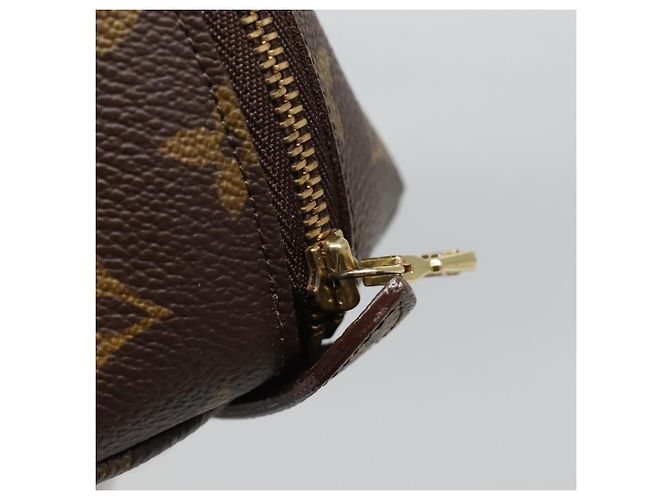 LOUIS VUITTON Pochette Cosmetica Demi Ronde Monogramma M47520 LV Auth BA014 - vista 8