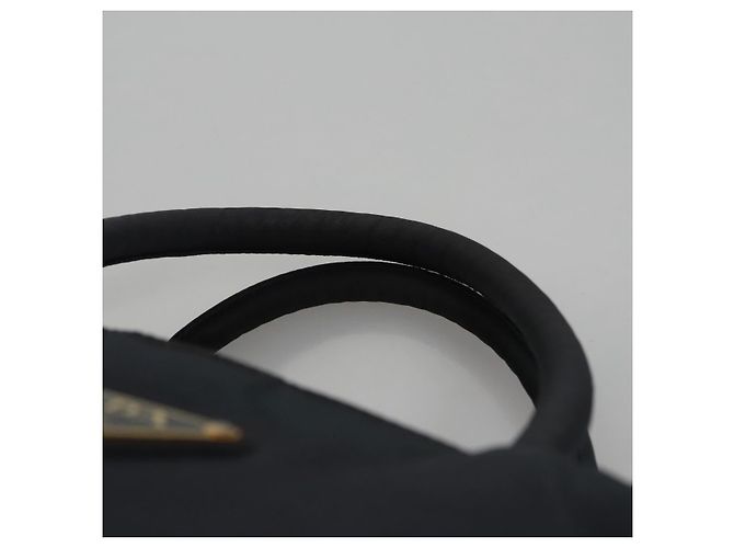 PRADA Bolso de mano de nailon azul marino Auth BA297 - vista 14