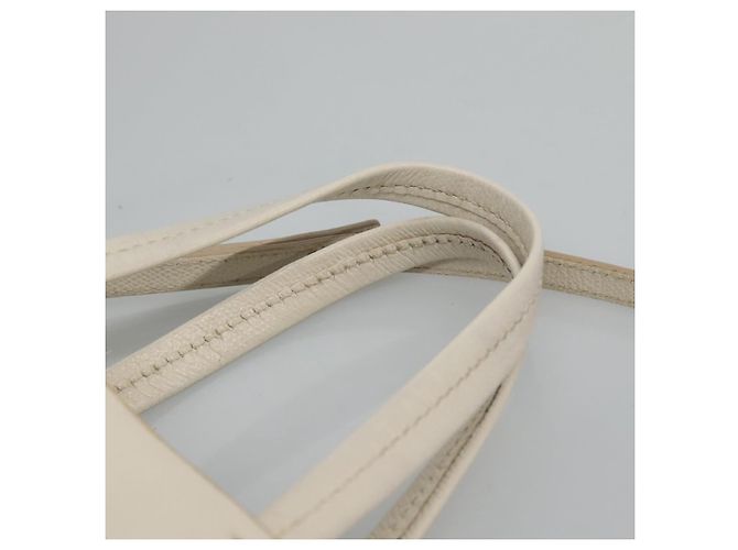 Céline Borsa a mano CELINE in pelle 2 in 1 bianca Auth BA203 Bianco - vista 14