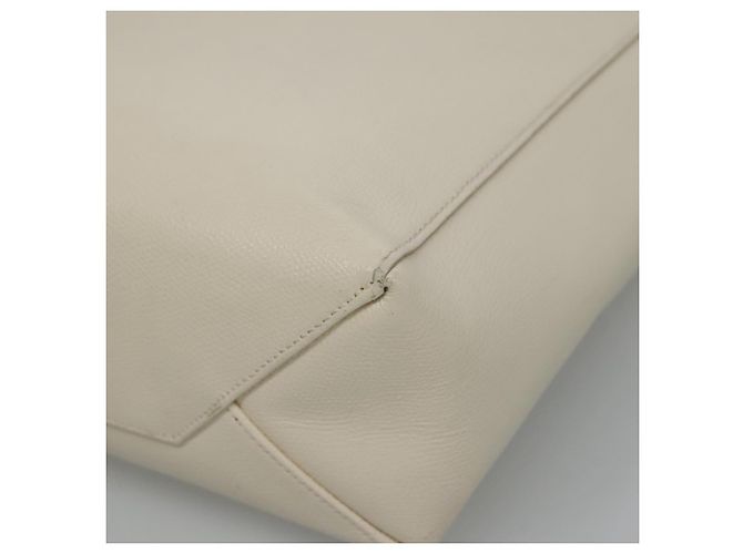 Céline Borsa a mano CELINE in pelle 2 in 1 bianca Auth BA203 Bianco - vista 15