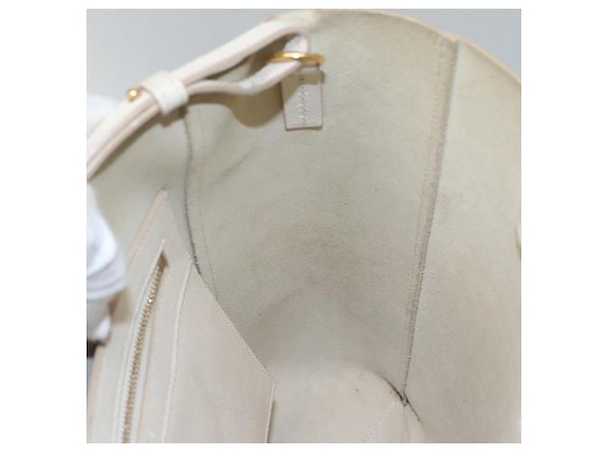 Céline Borsa a mano CELINE in pelle 2 in 1 bianca Auth BA203 Bianco - vista 21