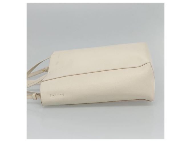 Céline Borsa a mano CELINE in pelle 2 in 1 bianca Auth BA203 Bianco - vista 3
