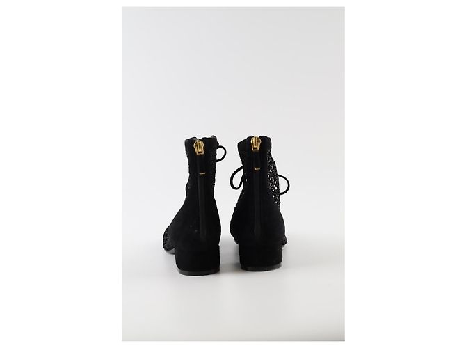 Dior Tacchi in scamosciato neri Nero - vista 2