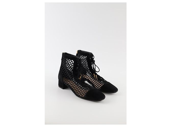 Dior Tacchi in scamosciato neri Nero - vista 3